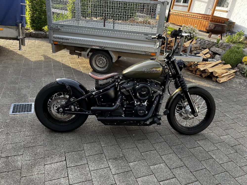 Motorrad verkaufen Harley-Davidson Dyna Street Bob Ankauf